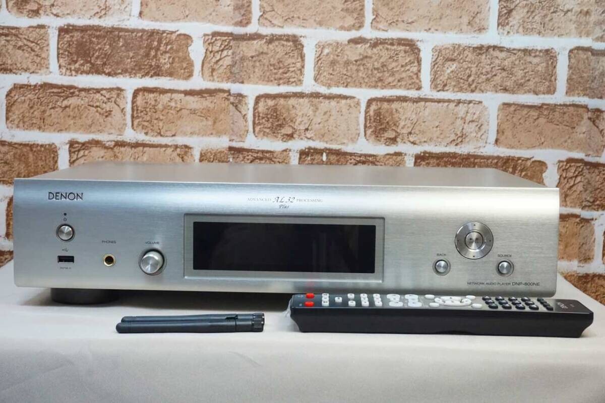 Denon DNP800NE Network Audio Player Wifi and Bluetooth 100v Silver Japan