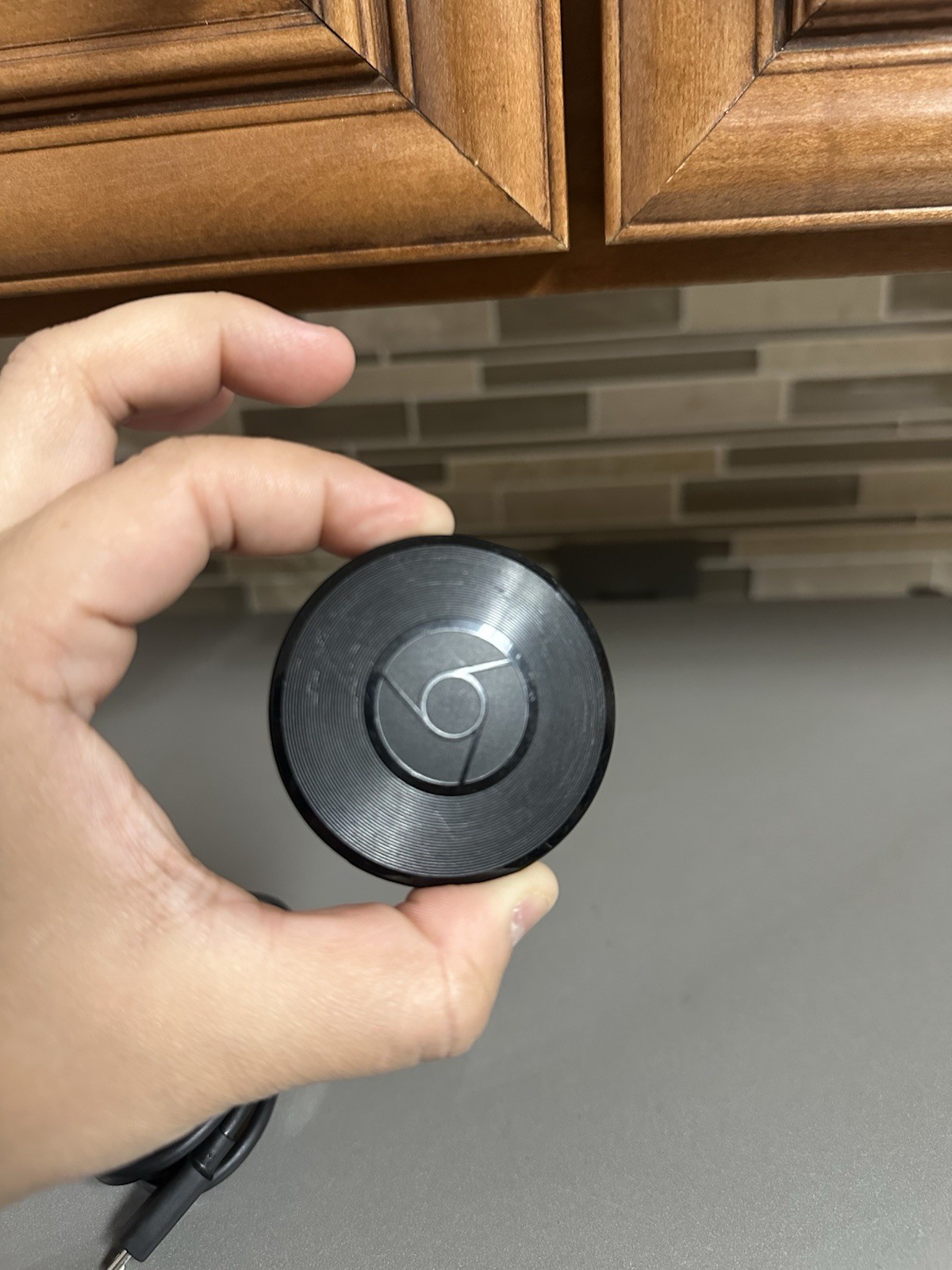 Google Chromecast Audio Media Streamer – Black (RUX-J42)