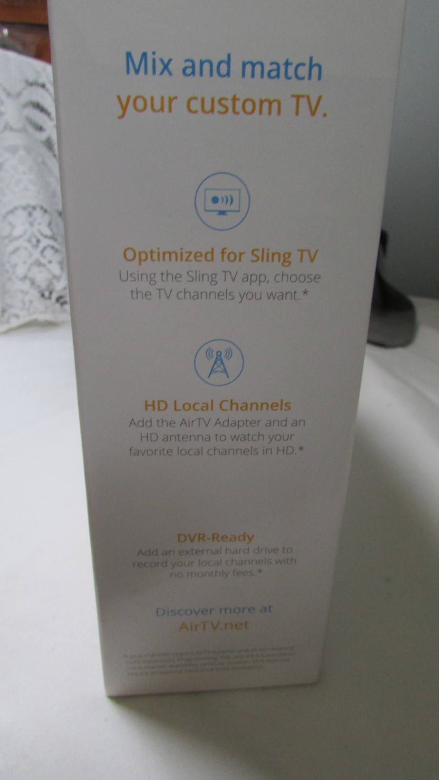 AirTV 4K Streaming Media Player with Adapter – Never been opened