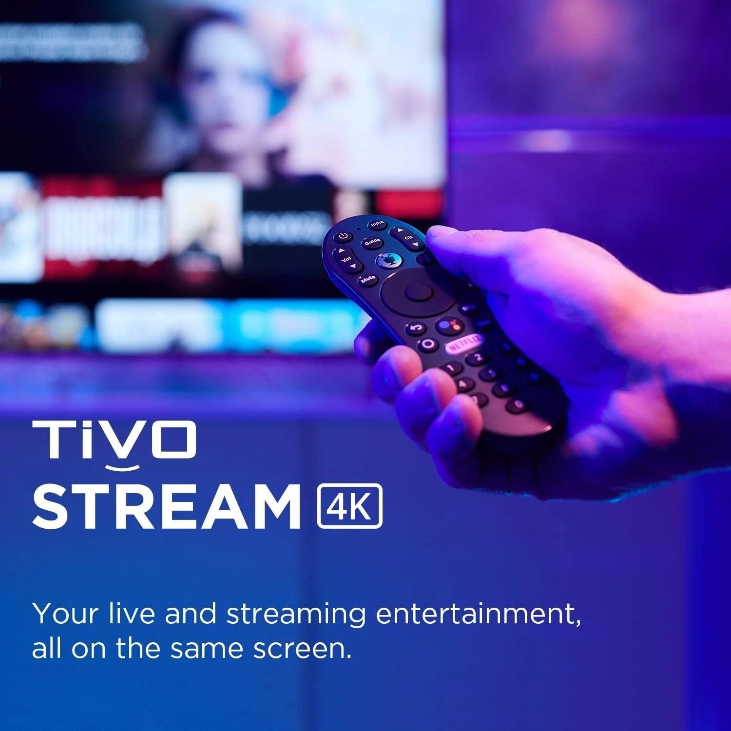 Stream 4K – Every Streaming App and Live TV on One Screen – 4K UHD, Dolby Vis…