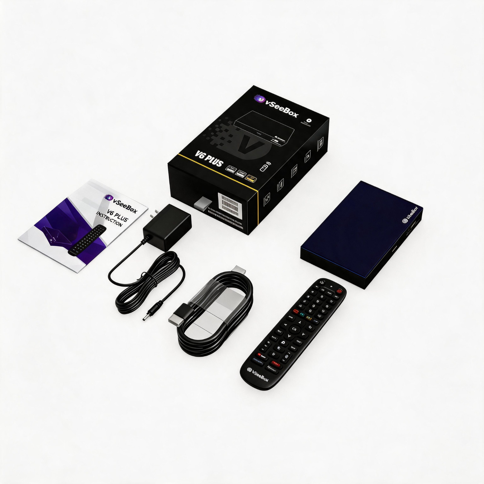 2026 vSeeBox V6 puls- Streaming Smart Media Device – Free Same Day Shipping