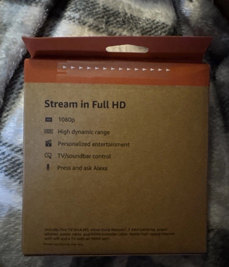 2025-Amazon Fire TV Stick HD Streaming (newest model) free and live TV Alexa New