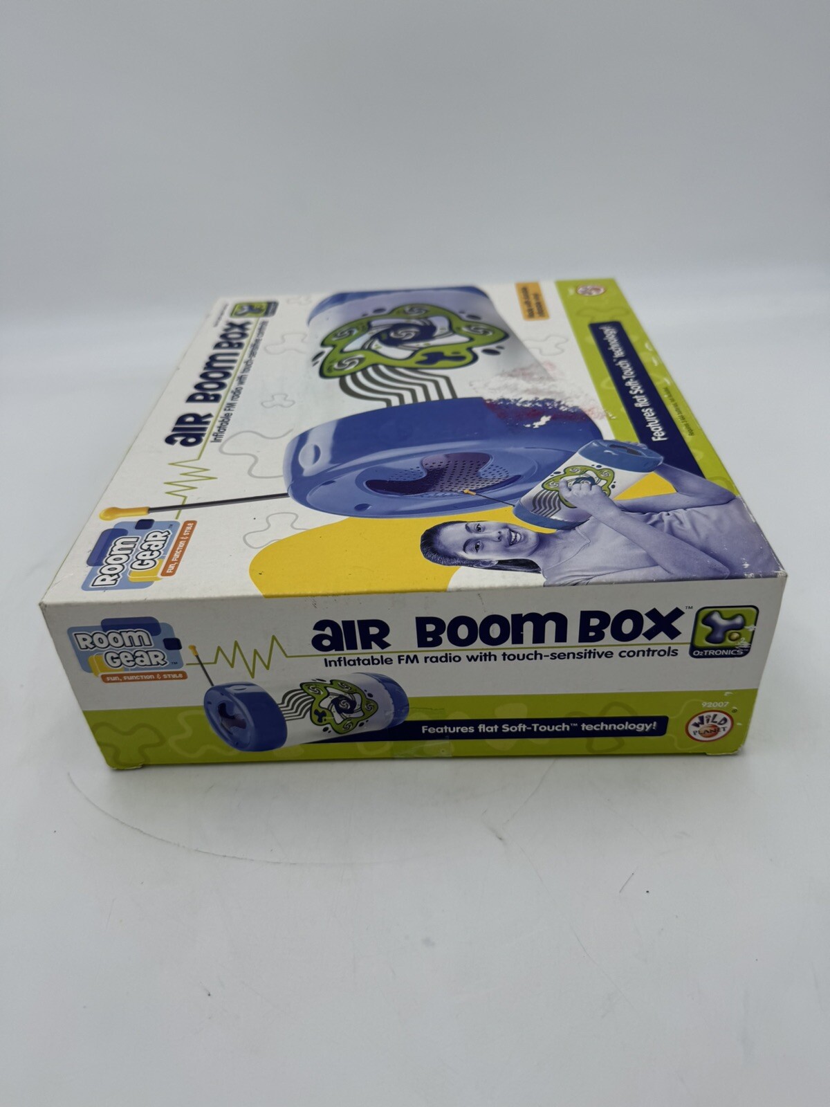 Room Gear Air Boom Box Inflatable with FM Radio Touch Sensitive Controls Sealed