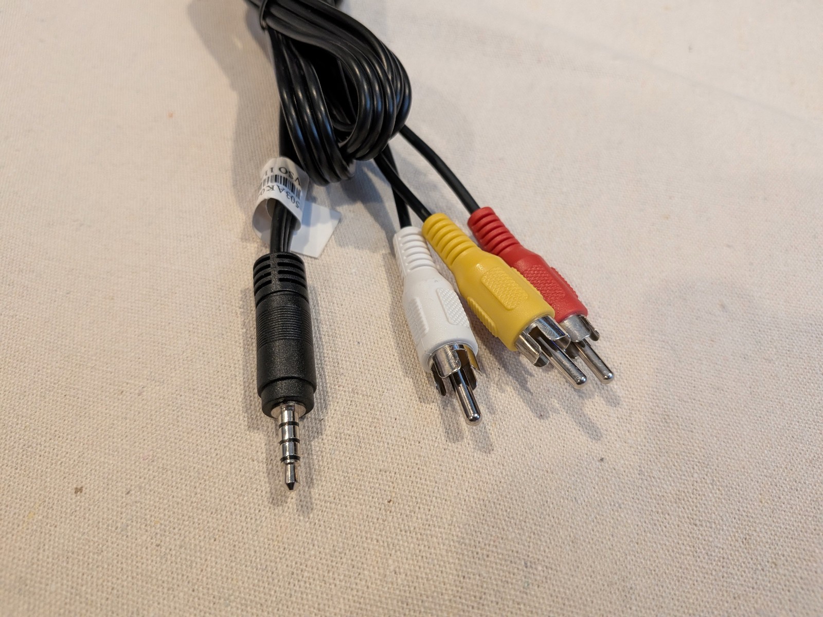 Genuine Original Composite RCA Cable Cord WD Western Digital TV Live Mini Plus