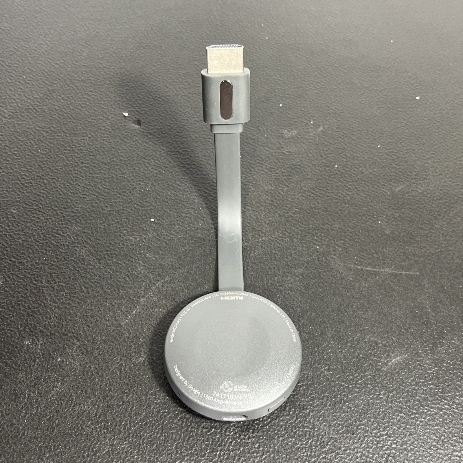 Google Chromecast NC2-6A5 HDMI Media Streamer