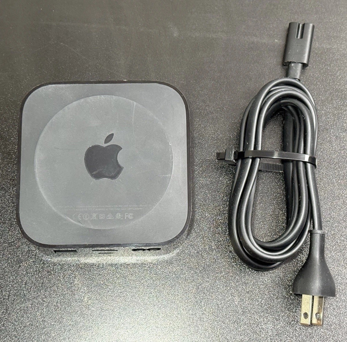 Apple TV HD 4th Gen 32GB A1625 Media Streamer w/ Power Cord No Remote 1080p FHD