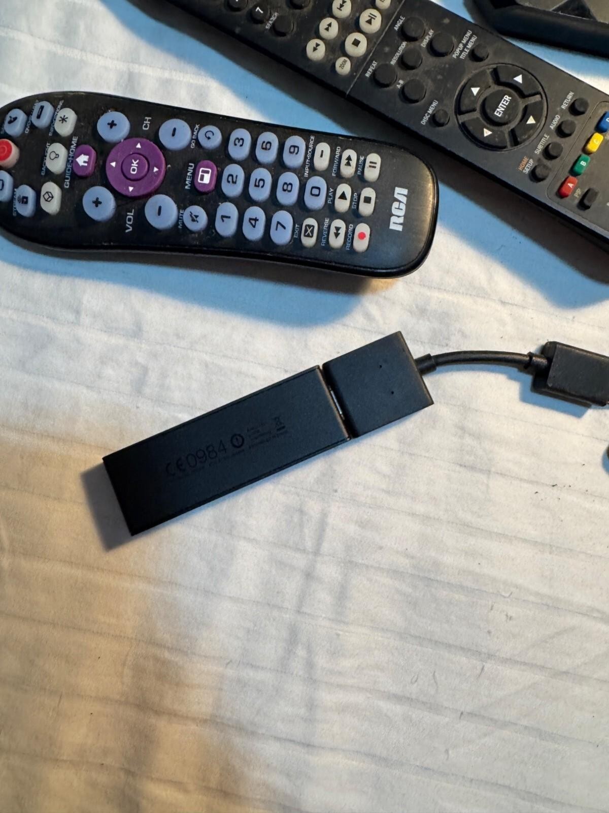 Mixed Electronics Lot: Sony Remotes Roku Media Boxes & Accessories Bundle 20-16