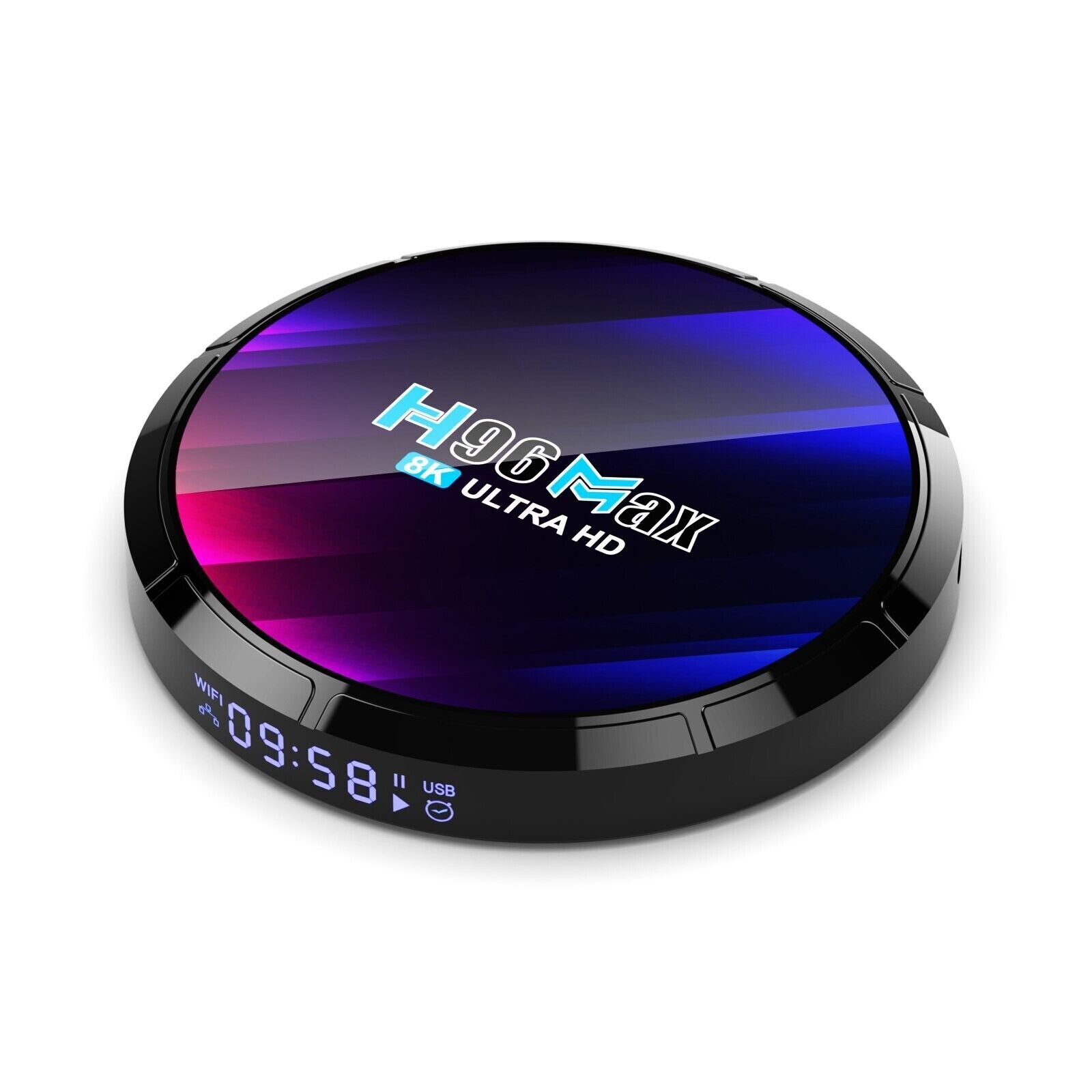 Android TV Box H96MAX RK3528 – 4GB RAM, 64GB Storage – 4K, WiFi 6, 2.4G/5.8G,