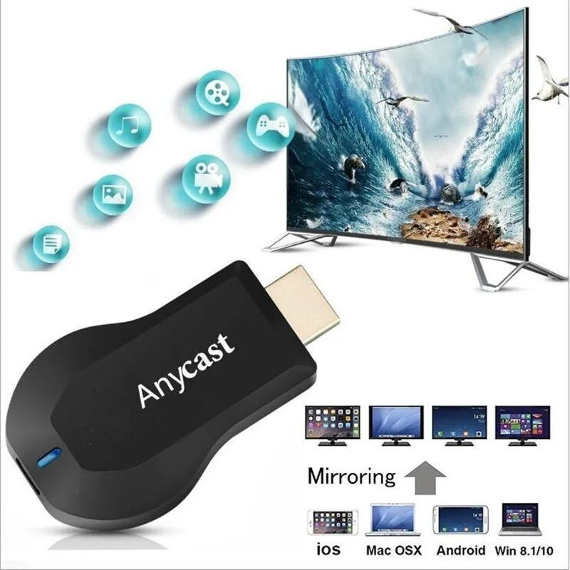 WiFi HDMI Anycast Miracast Airplay TV Wireless Display DLNA Dongle Adapter
