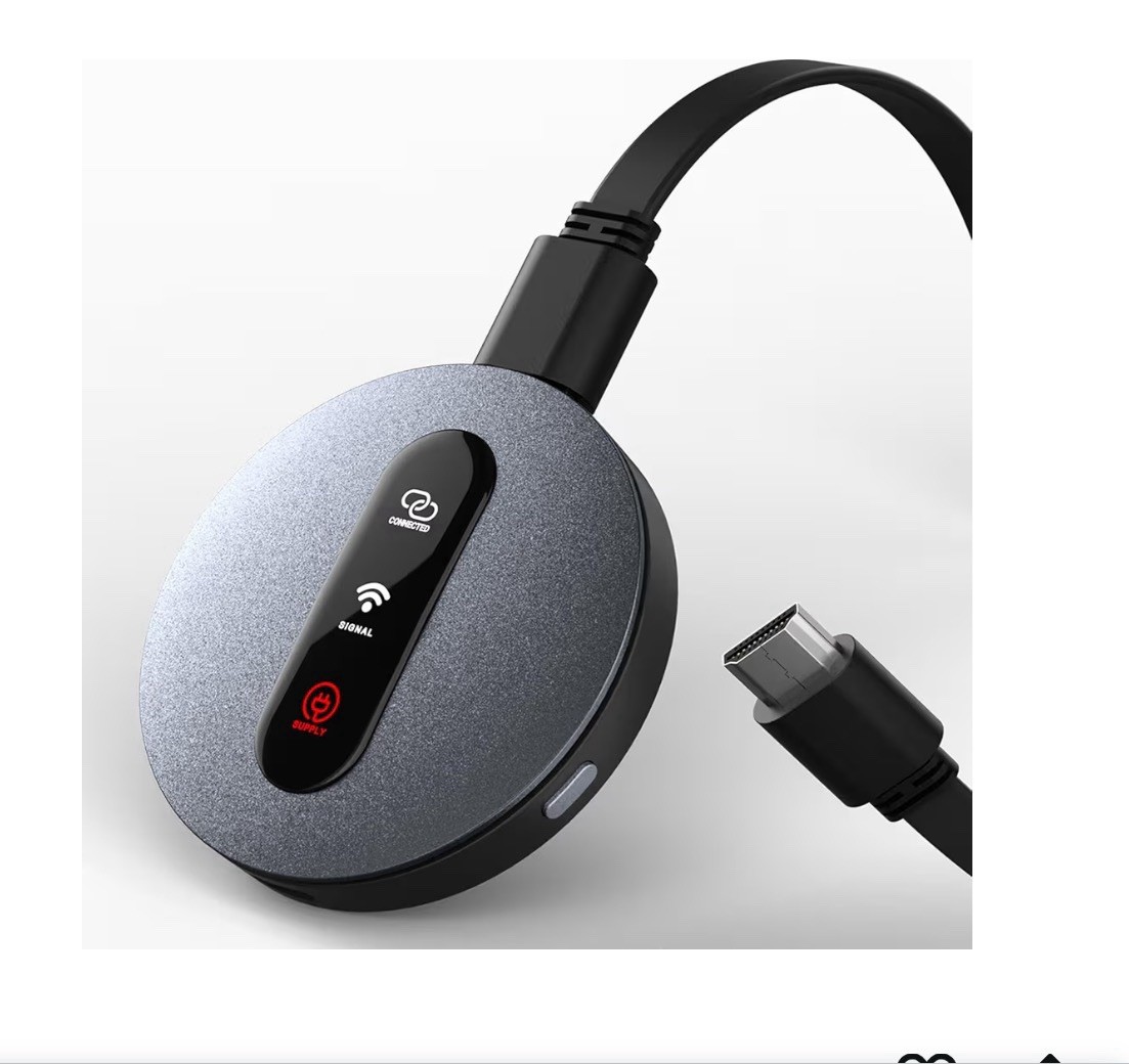 Wireless HDMI Dongle Adapter 1080p Dual Mode Streaming USB-C Portable