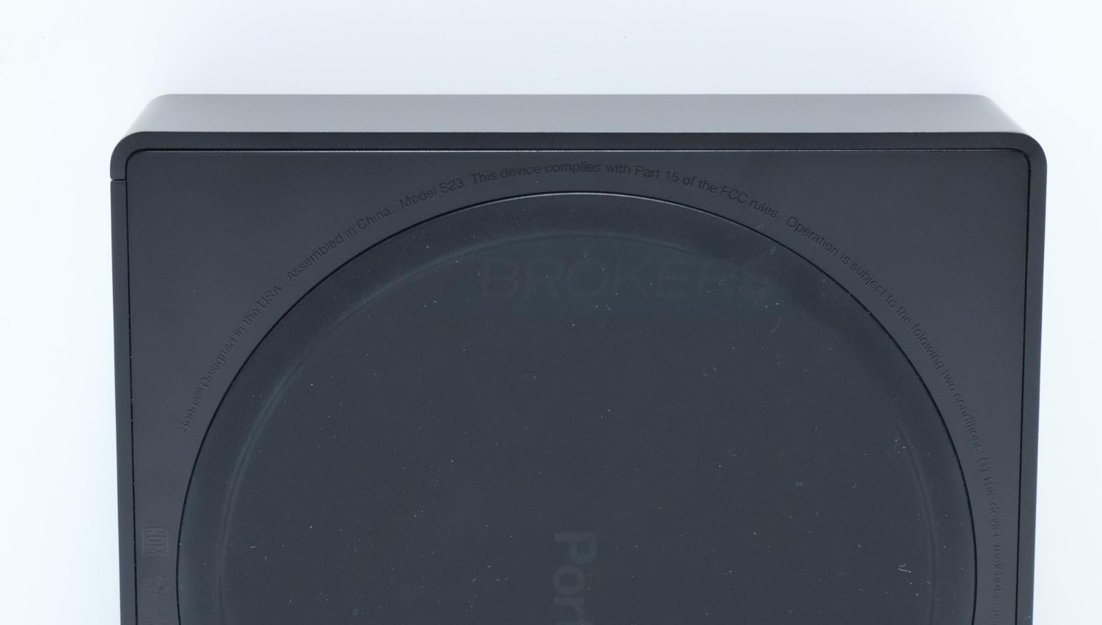 Sonos Port WiFi Network Streamer with Built-in DAC S23 – Black