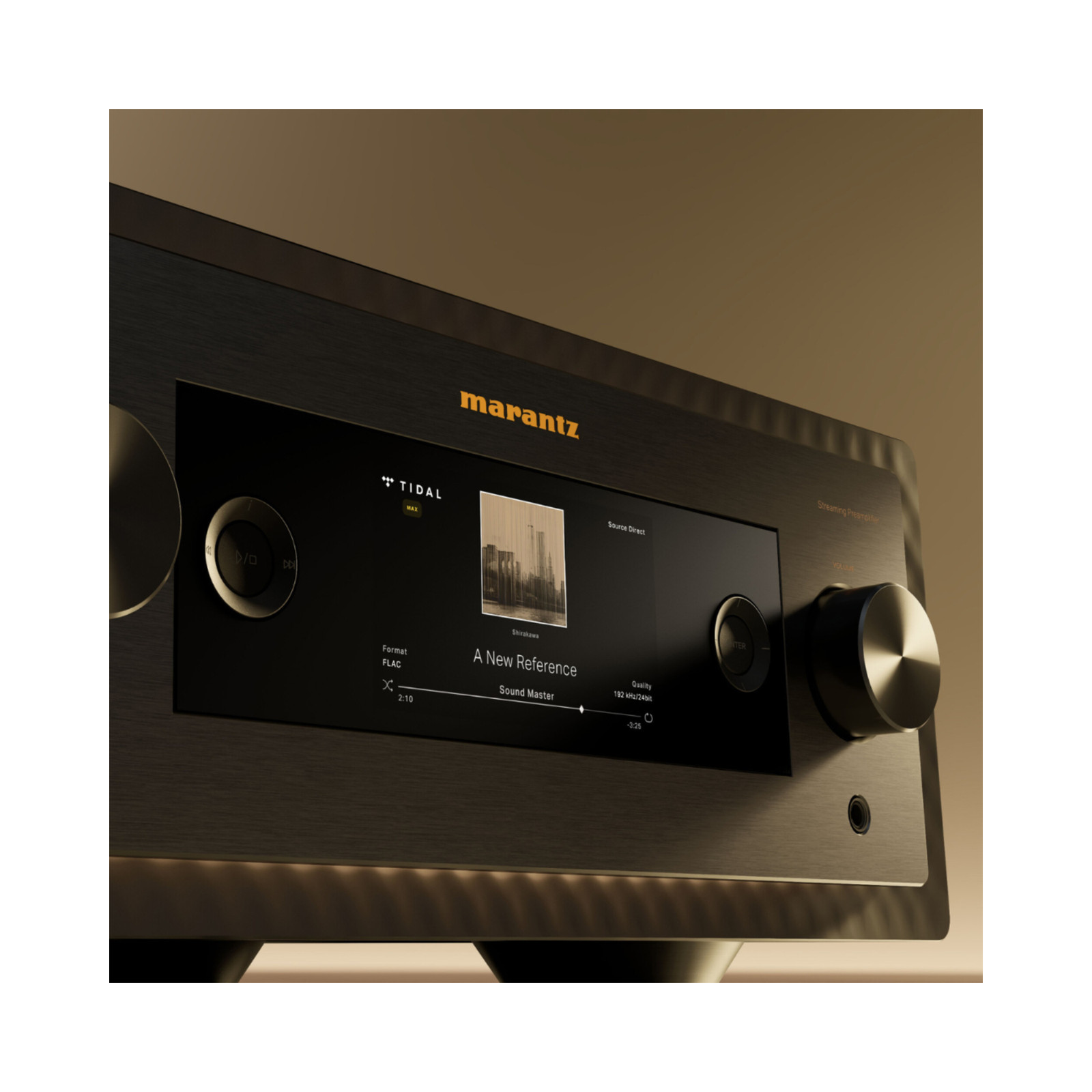 Marantz LINK 10n Reference Network Audio Player / Preamplifier with HEOS – Black