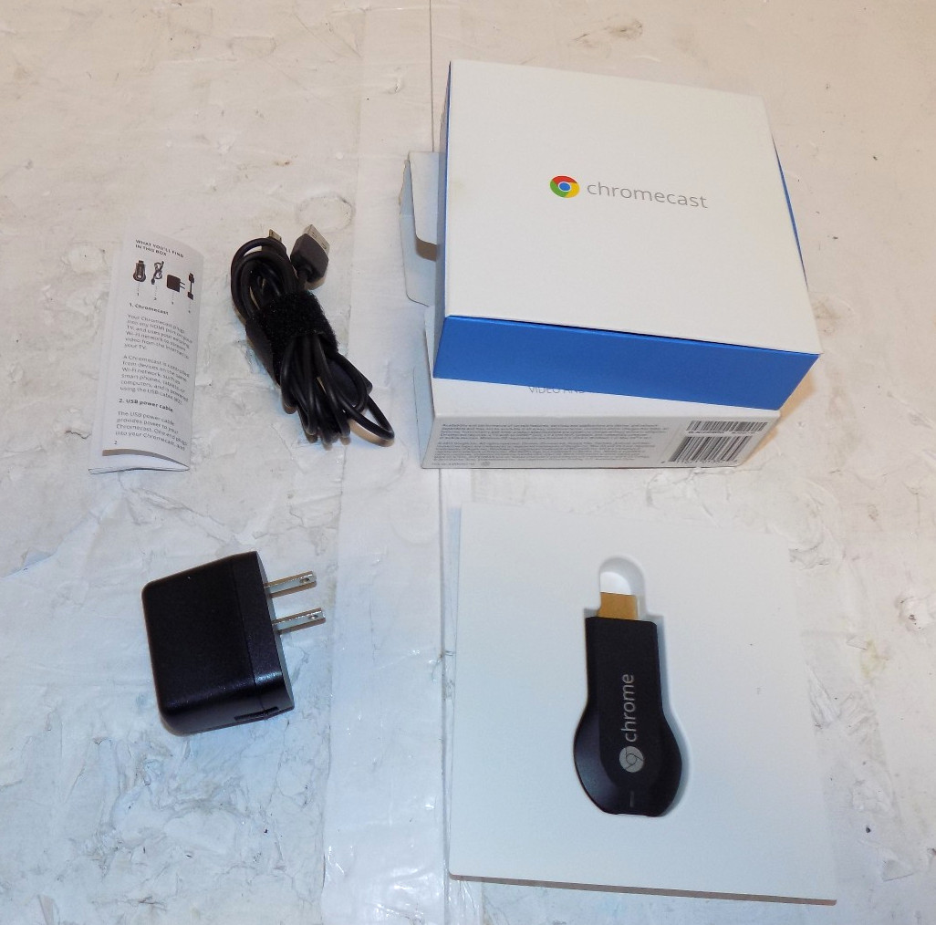 ChromeCast H2G2-42 Streaming Dongle Device for TV Computer and Mobile Devices