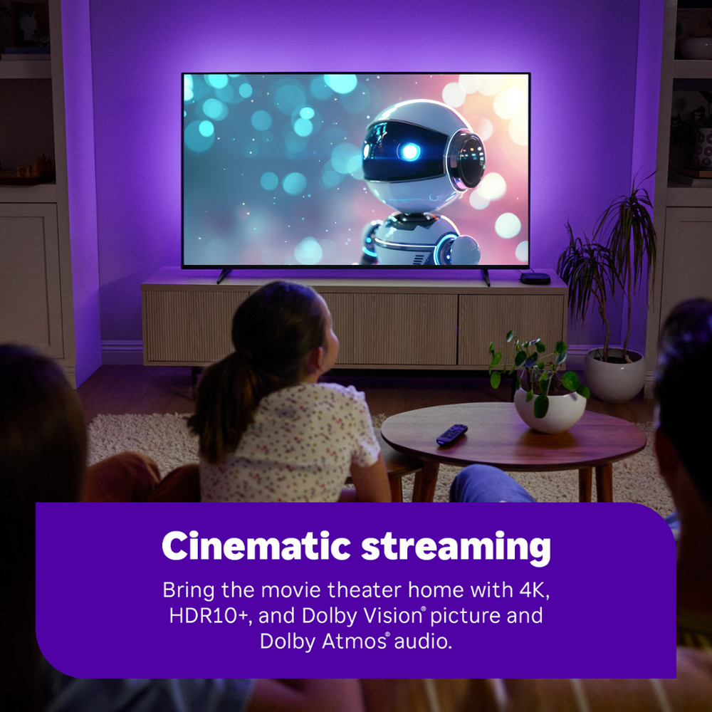 Roku Ultra 4850R 4K Streaming Player (2024) – App Shortcuts May Vary