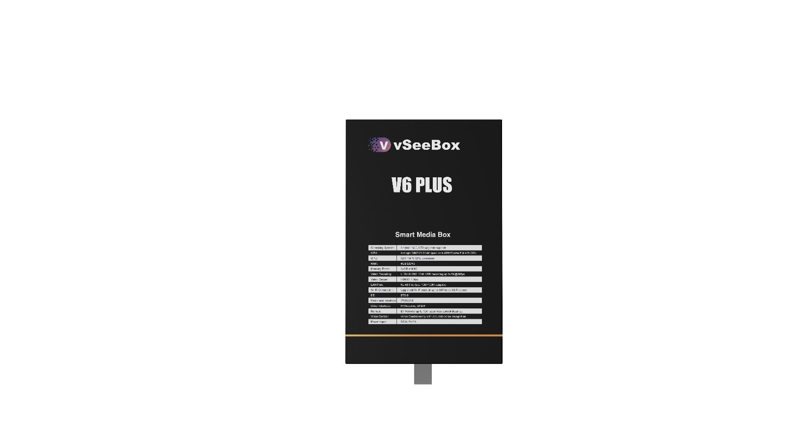 vSeeBox v6 plus Android 14 OS 2026 Model. AUTHORIZED DISTRIBUTOR