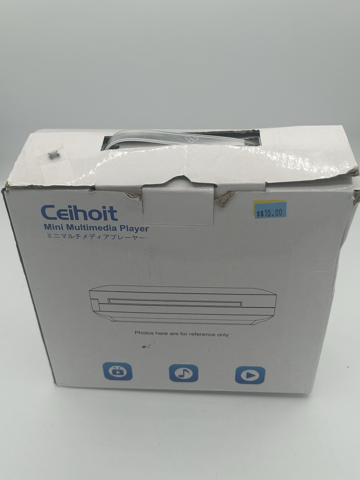 Ceihoit Mini Multi Media Player Black In Color All The Hardware In Original Pack