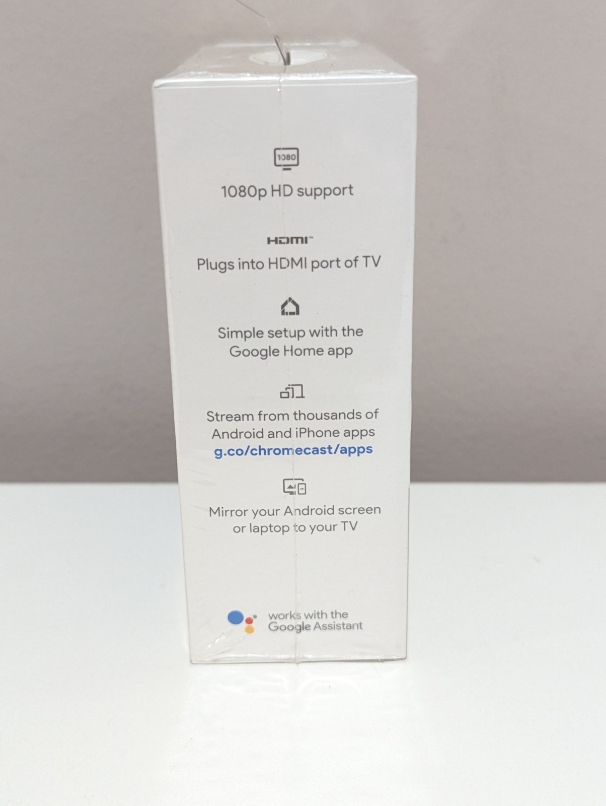 Google Chromecast 3rd Generation GA00439-US Streaming Media Player NEW Sealed