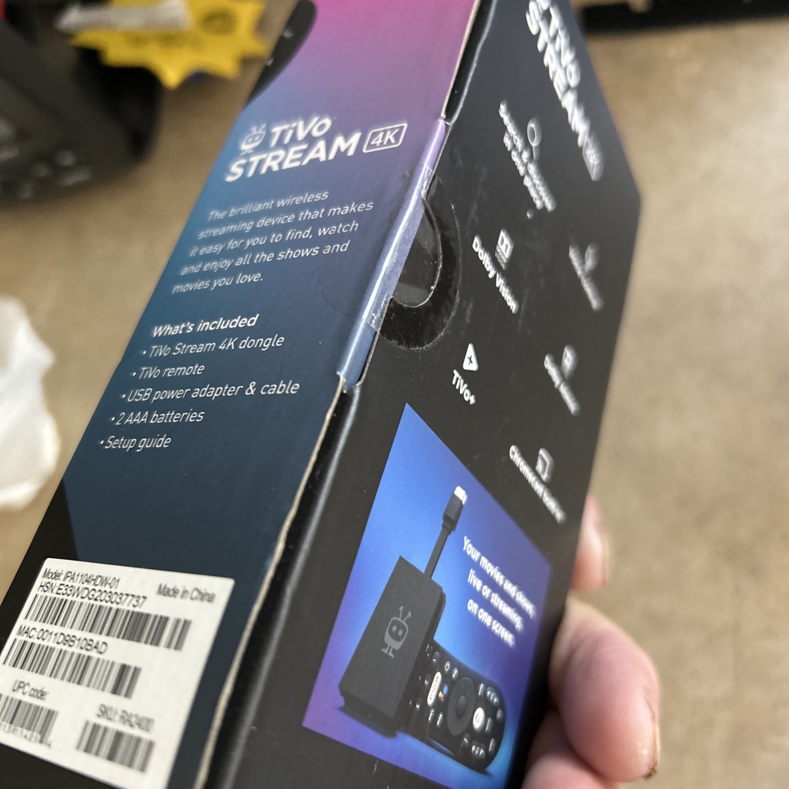 TiVo Stream 4K Media Streamer – Shows Movies Live TV Set Up Guide Included