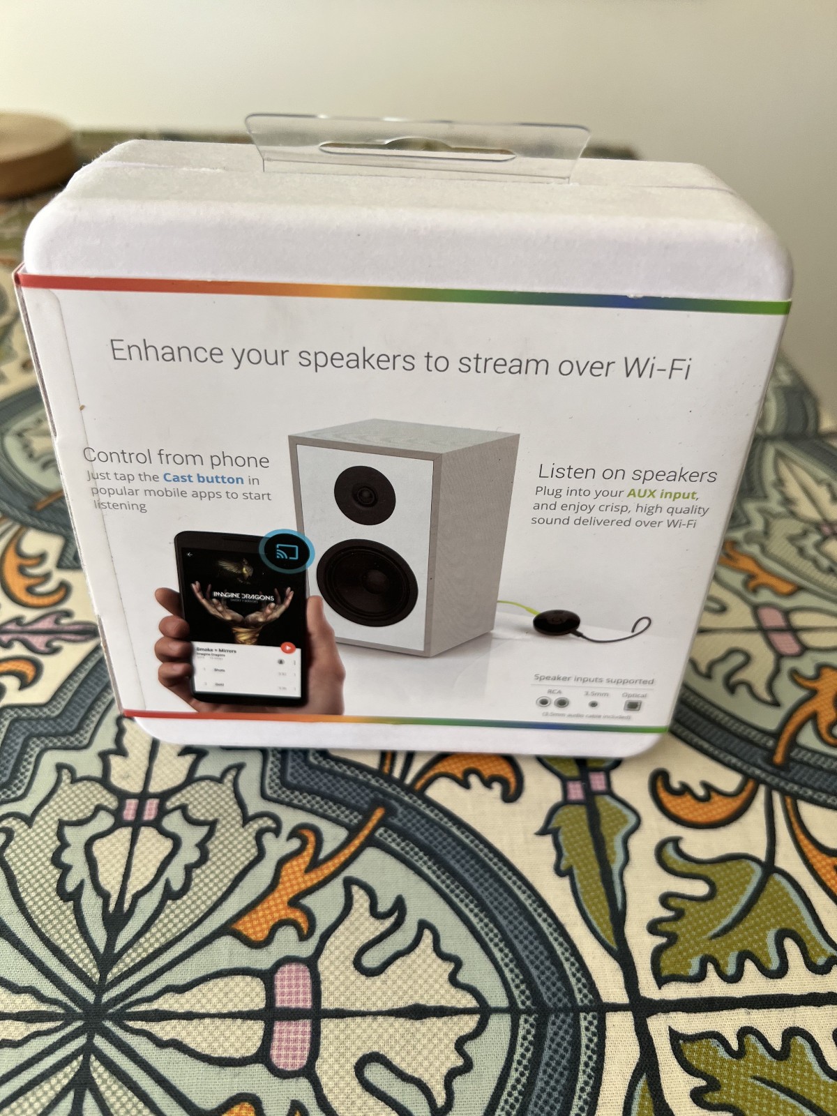 🎵 Google Chromecast Audio Media Streamer – RUX-J42 (Black) Excellent & Tested
