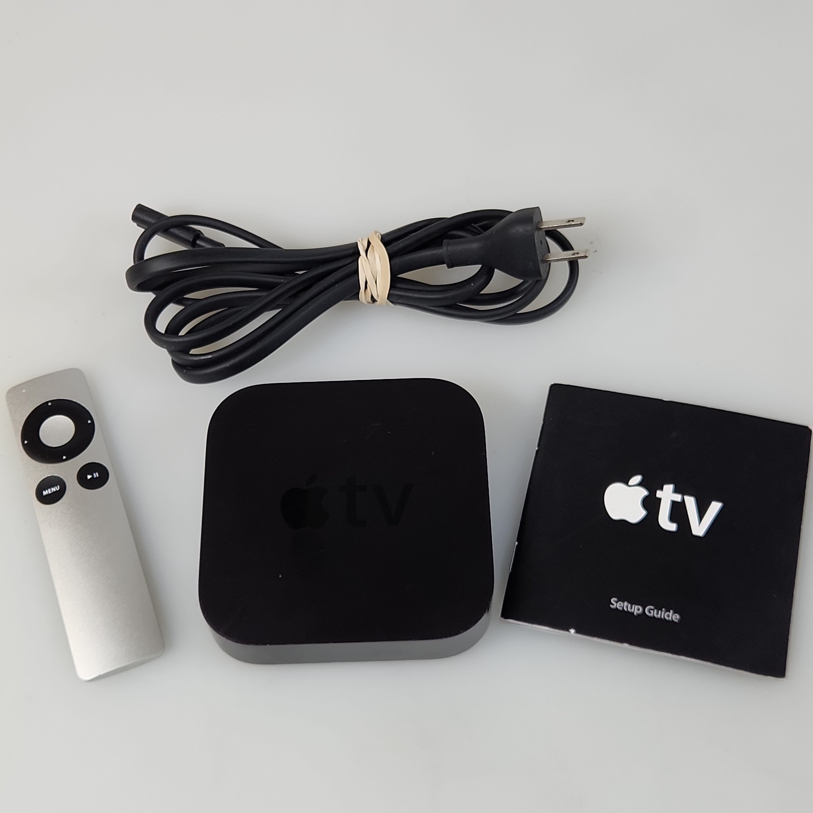 Apple TV 2nd Generation A1378 Streaming Media Player W/ Remote & Power Tested