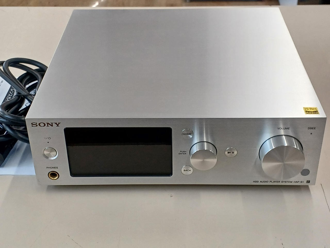 Sony HAP-S1 HDD Audio Player Good Condition from Japan w/Accessories
