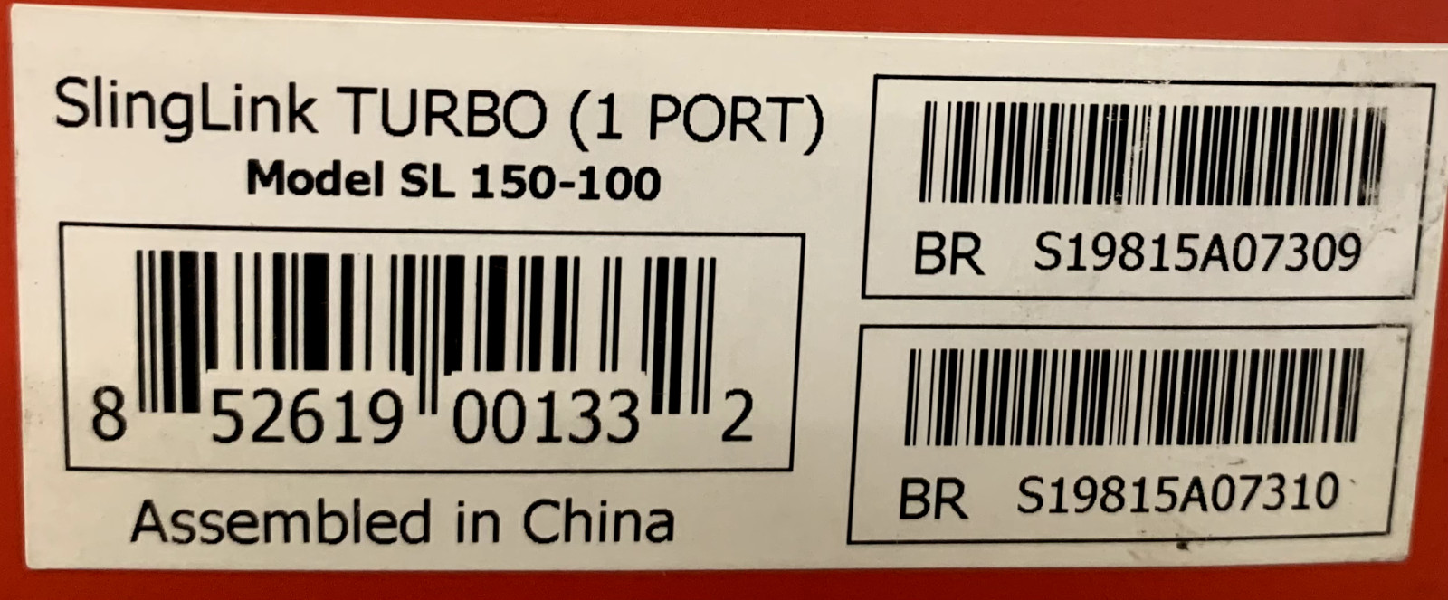 SlingLink Turbo SL 150-100 Ethernet Connection Bridge – NIB, Sealed –