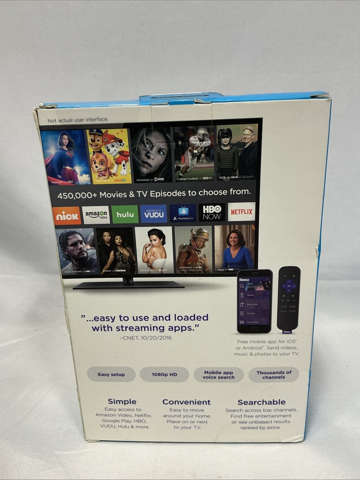 Roku Express (5th Generation) Media Streamer 3700R – Black