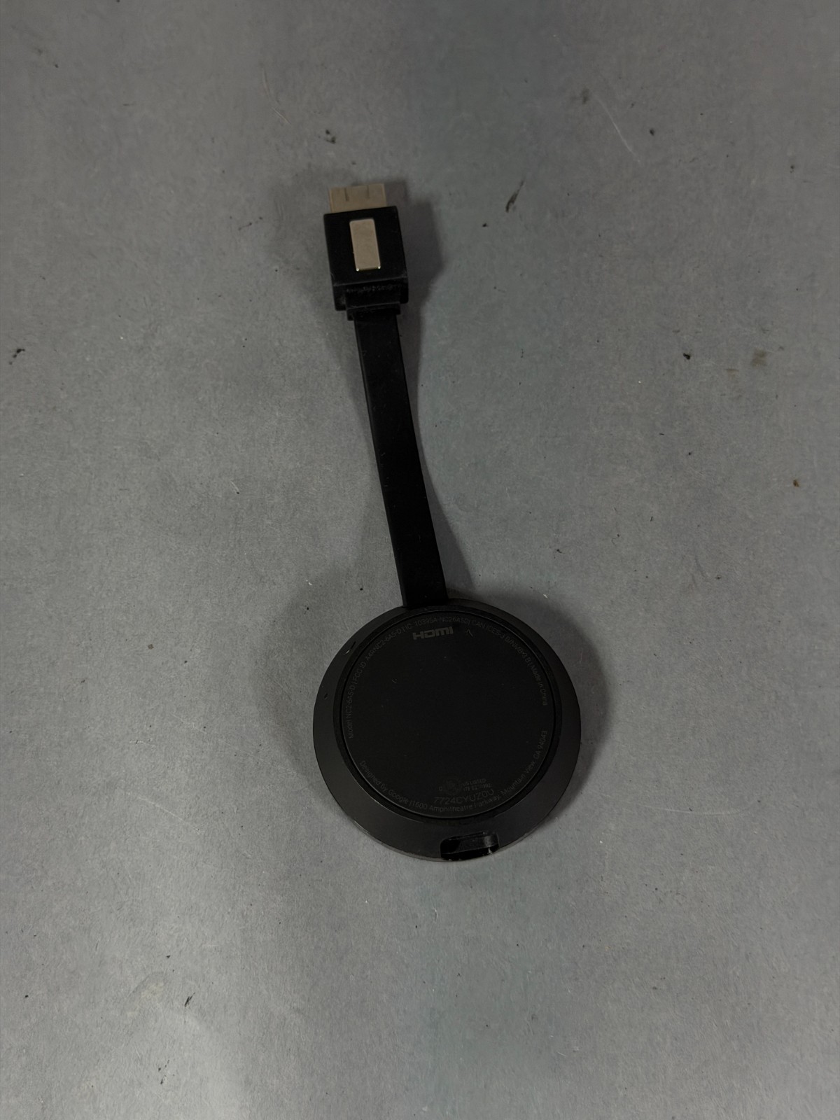 Google Chromecast Ultra 4K HDR TV streamer Open Box GA3A00403A14 & NC2-6A5-D