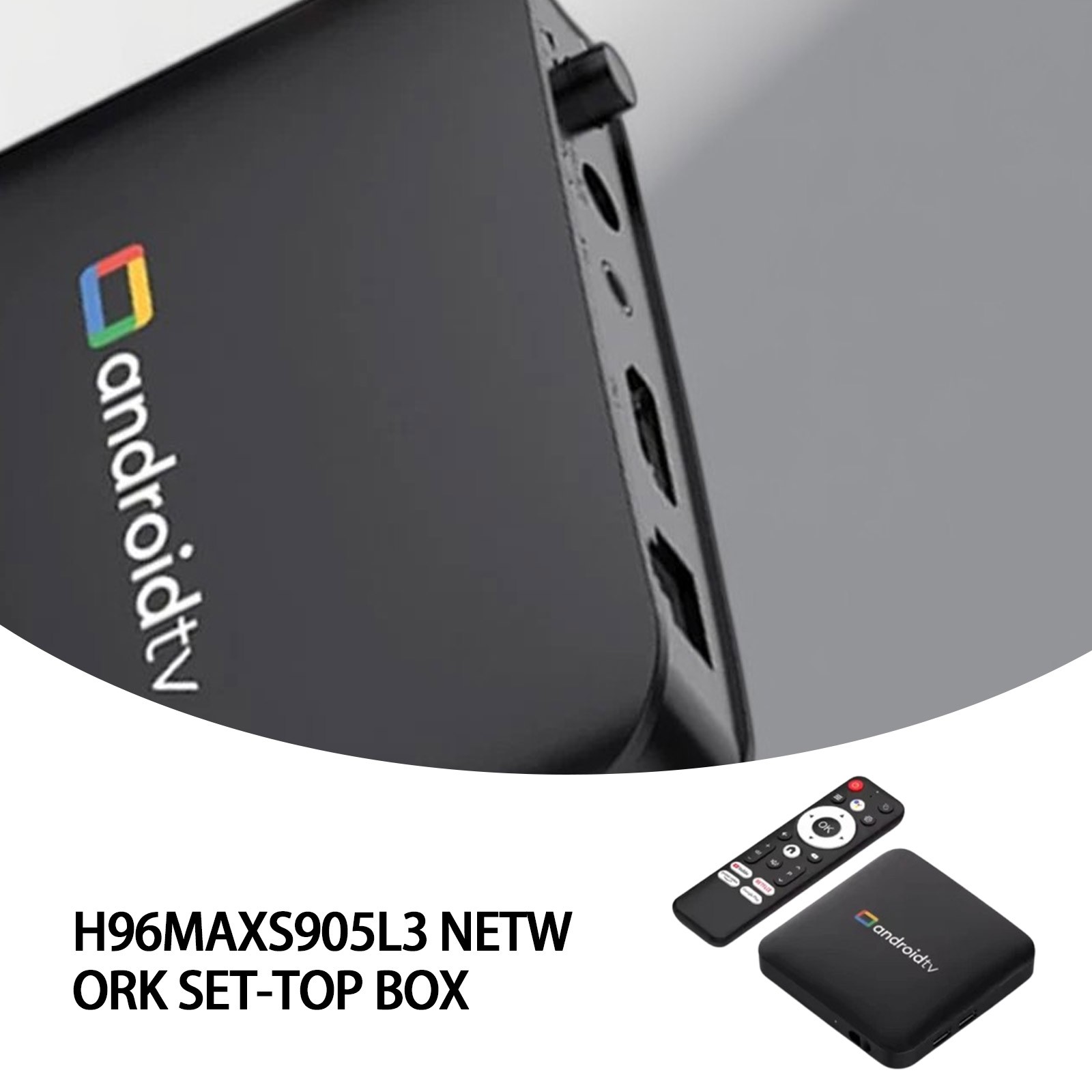 Android 14 Smart TV Box 4K H96 Max UHD 5G WiFi Media Player Quad core 16GB