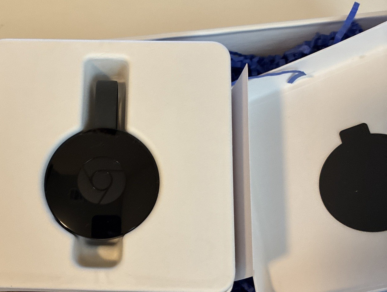 Google Chromecast 2nd Generation 1080p Portable Streamer NC2-6A5