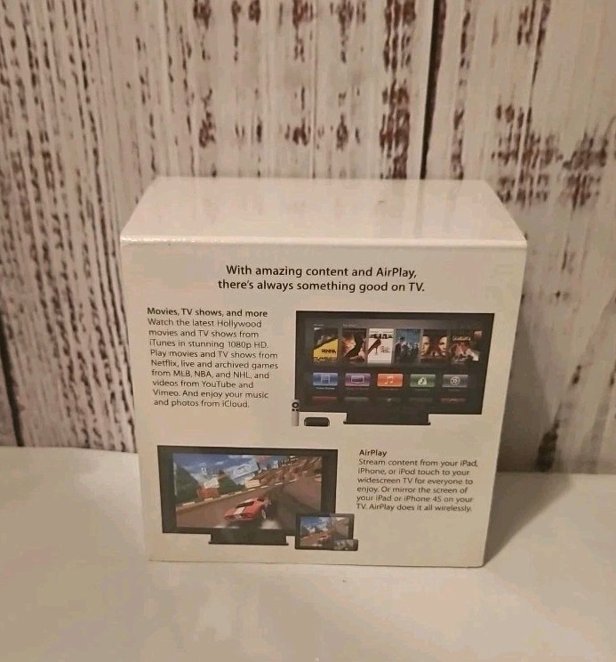 New Sealed Apple TV 3rd Generation MD199LL/A Model A1427/A1469(2012)