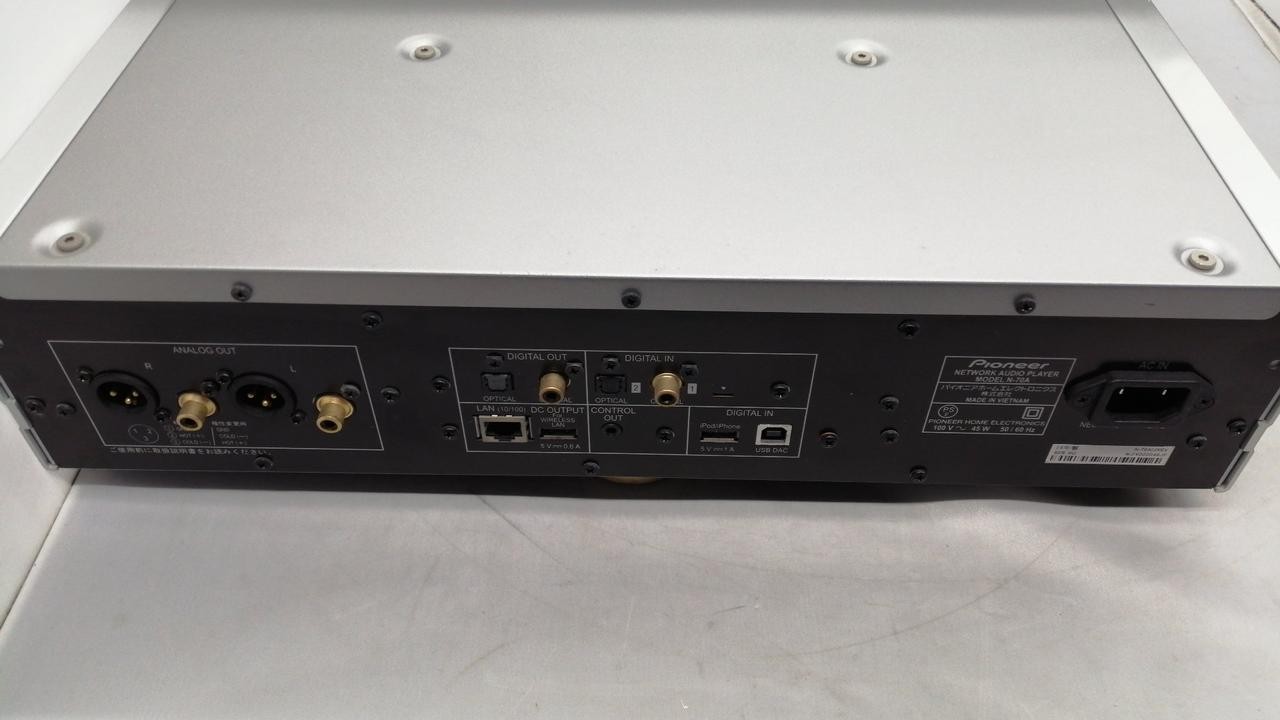 PIONEER N-70A Network Audio Player High Res Streamer Tested From Japan OM04 12.0