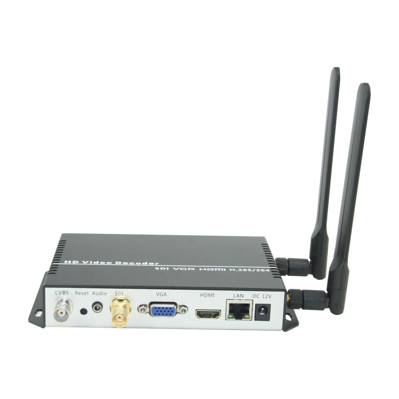 H.265 H.264 4K SDI/HDMI/VGA/CVBS transmitter IP wifi Decoder Stream receiver
