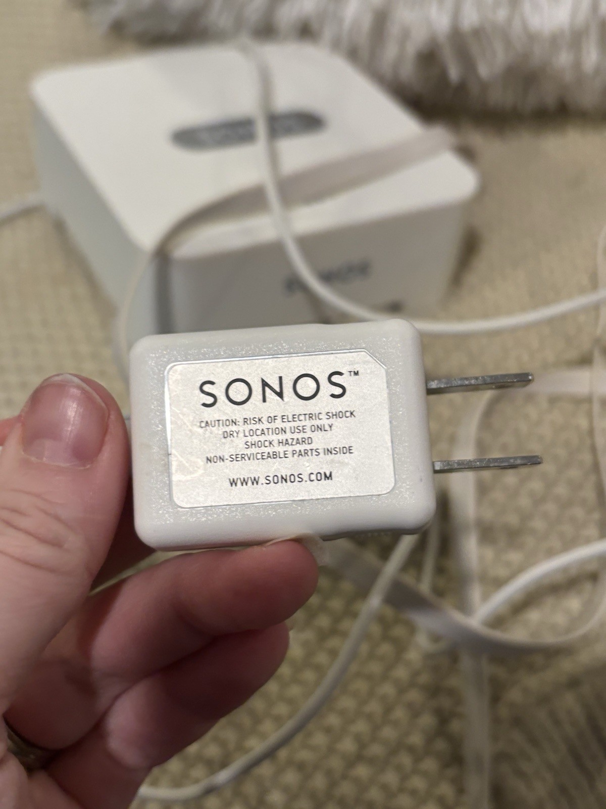 Sonos Connect BRIDGE – White Unit with power supply included