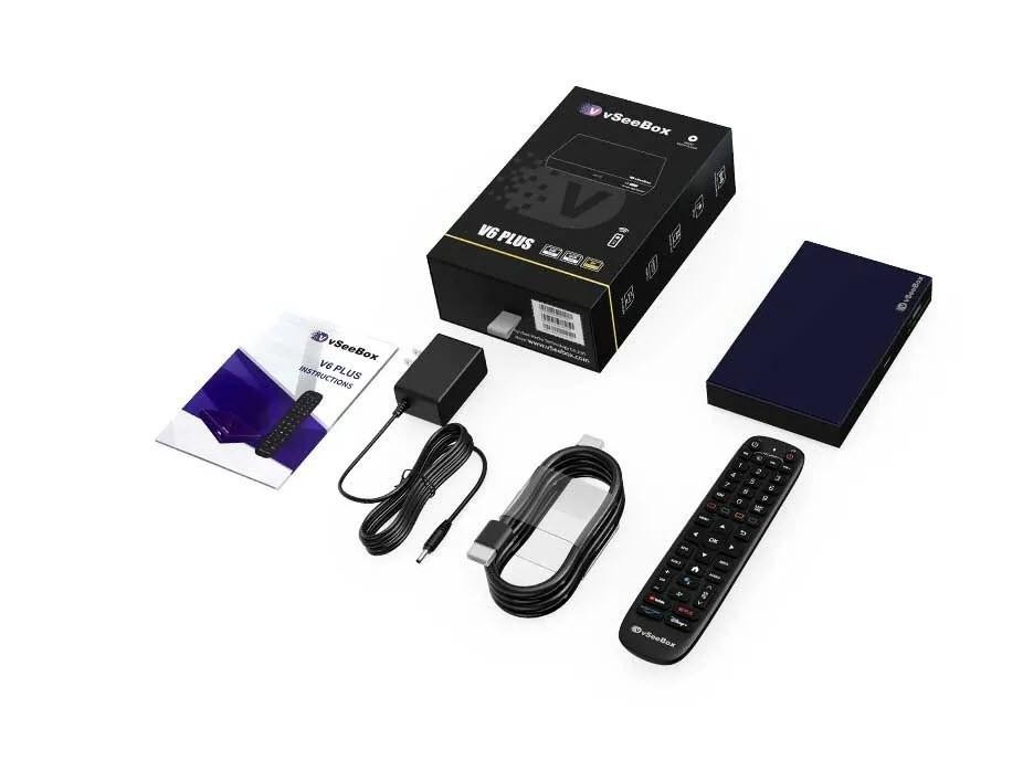 2026 VSee Box V6 Plus VSEE Android TV Box 64GB 8K HD – Free Shipping!
