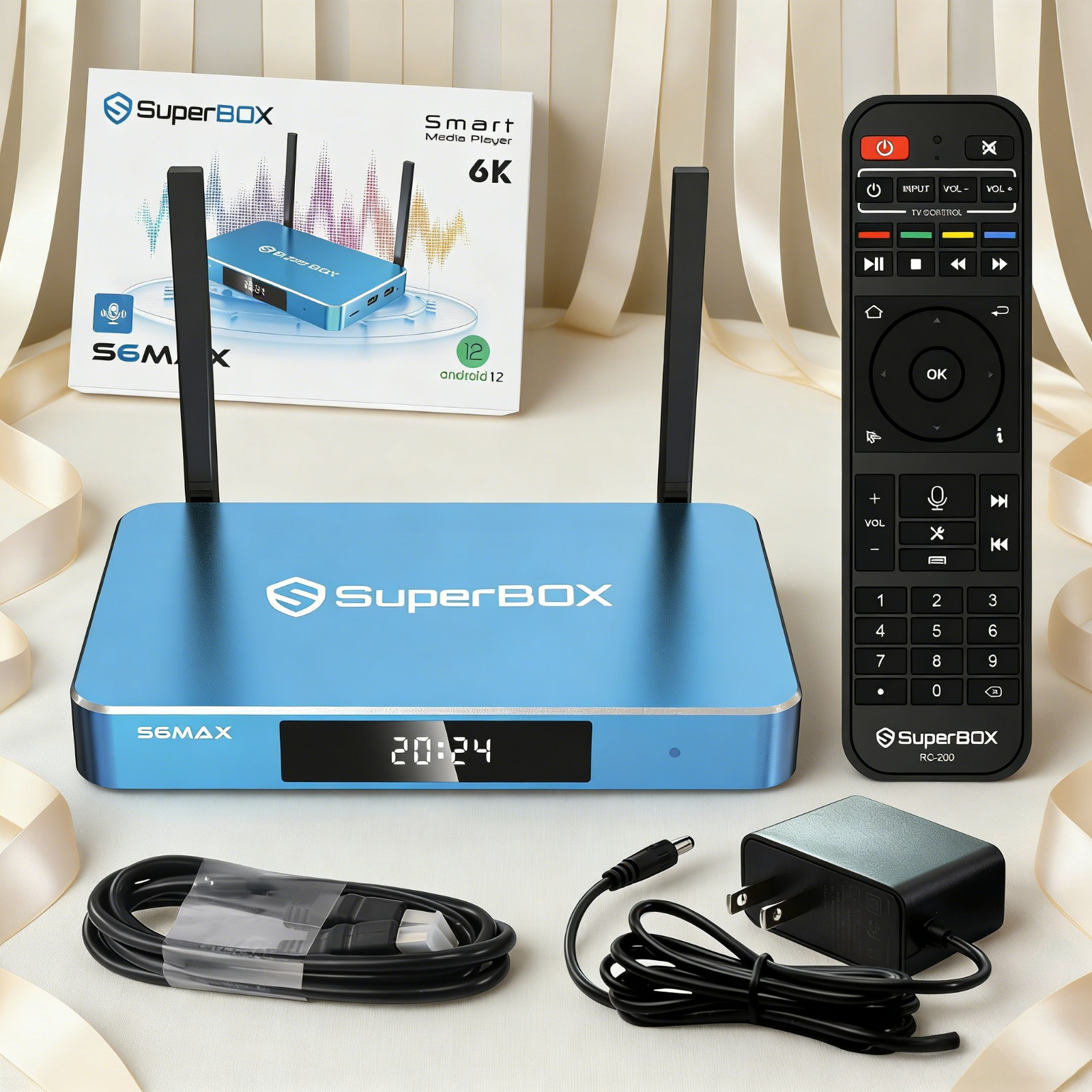 Authorized SuperBox S6 Max | 24/7 Support | Same Day Shipping + Extra Discount