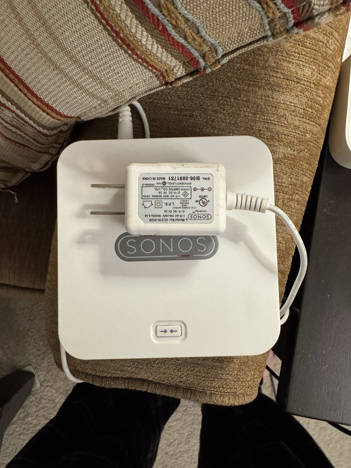 Sonos ZoneBridge BR100 Wireless Bridge Sonos S1 Used