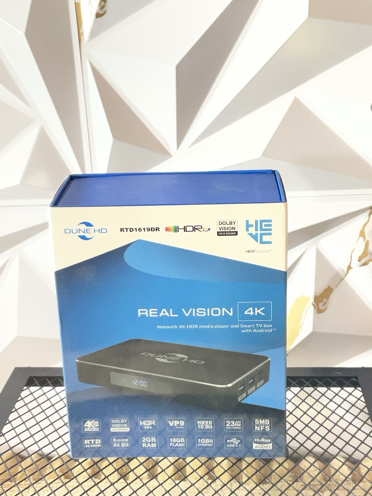Dune HD Real Vision 4K HDR10+ Dolby Vision Android 16GB RTD1619DR