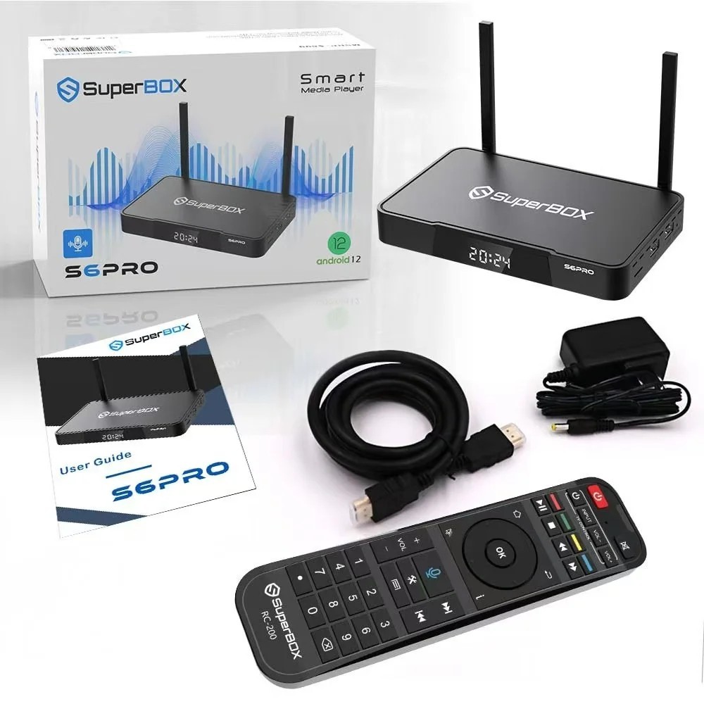 SUPERBOX S6 Pro Streaming Media Player
