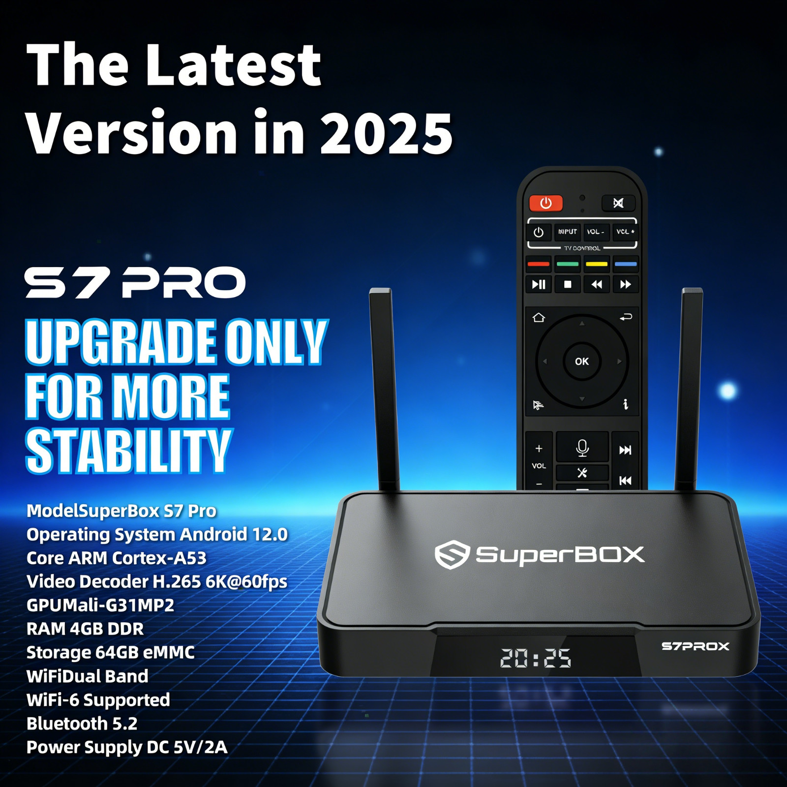 NEW RELEASE 2026 SUPERBOX S7 PRO – Same Day Shipping Match/Beat Anyone’s Price