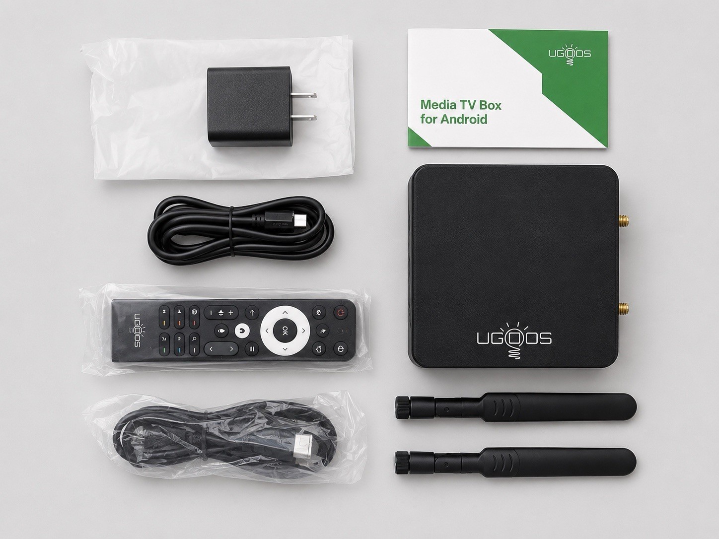 AM9 Pro Android TV Box Media Streaming Player 4K UHD WiFi HDMI Brand New