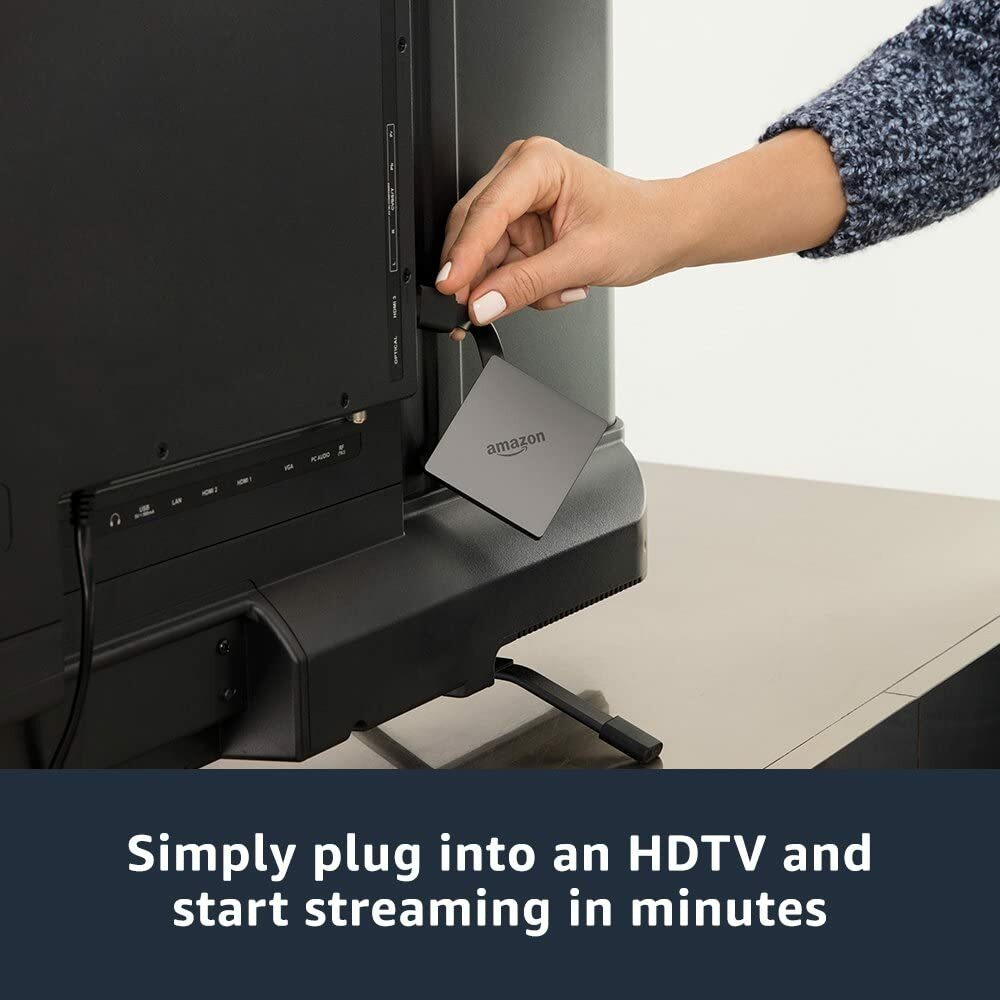 Fire TV with 4K Ultra HD, streaming media player( without a remote and cord)
