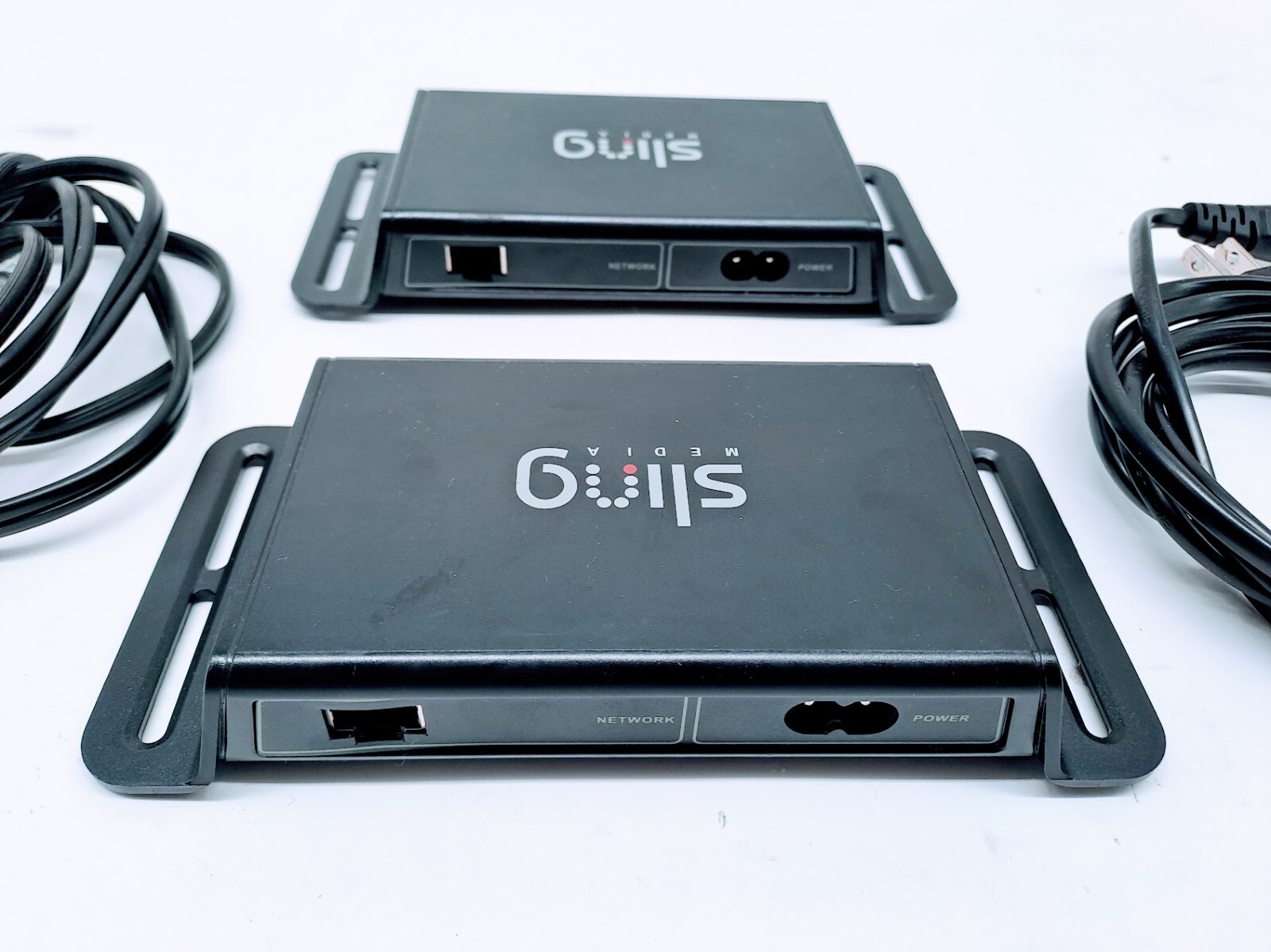 Lot of 2 Sling Media Box Model SL150 W/ Power cord