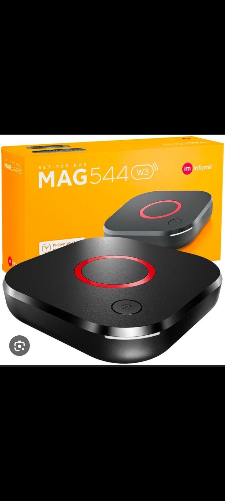 Mag 544 W3 Mag 544W3 4K HDR, Built-in Dual Band 2.4G/5G WiFi, HDMI Cable