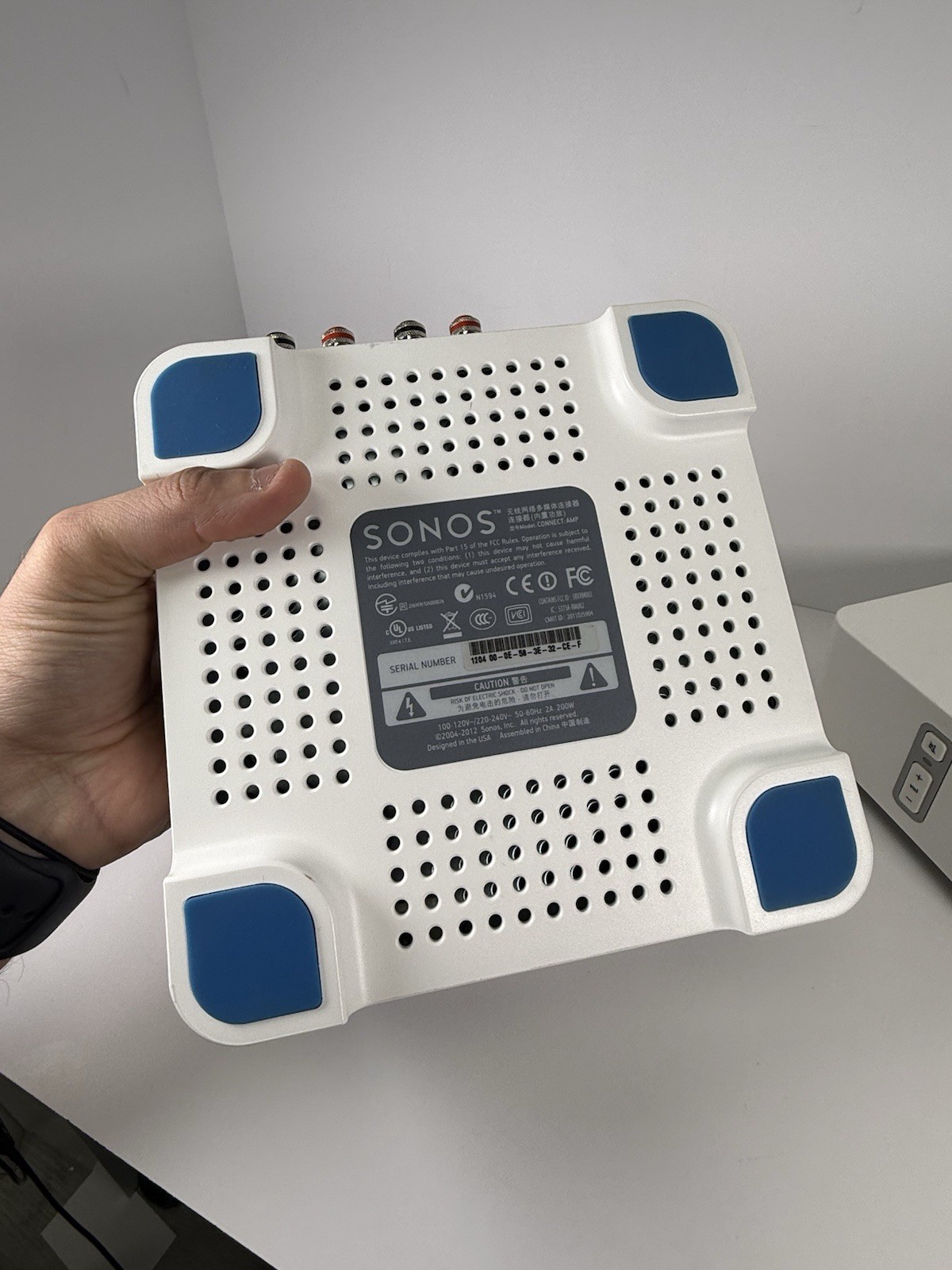 Sonos CONNECT + CONNECT:AMP Bundle S1 Audio Streamer Amplifier Tested Powers On