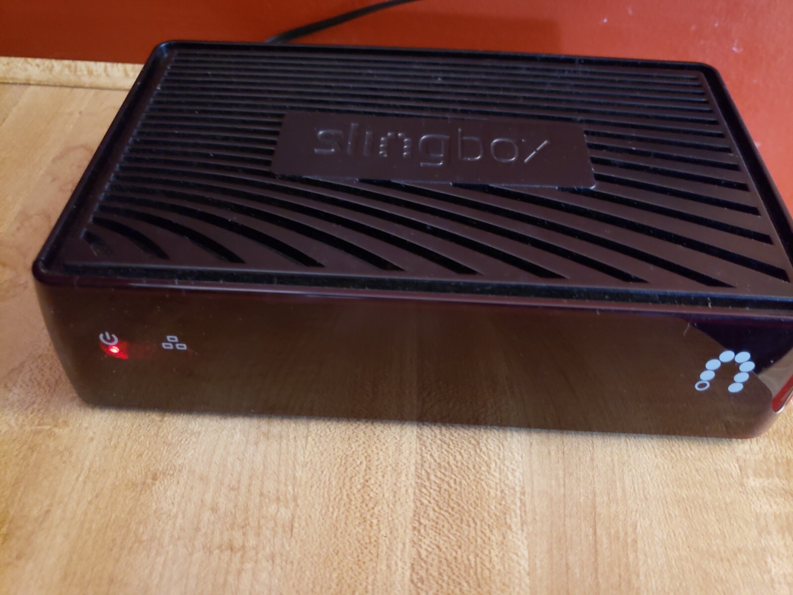 Slingbox M1 Sling Digital HD Media TV Streamer working unit and power supply