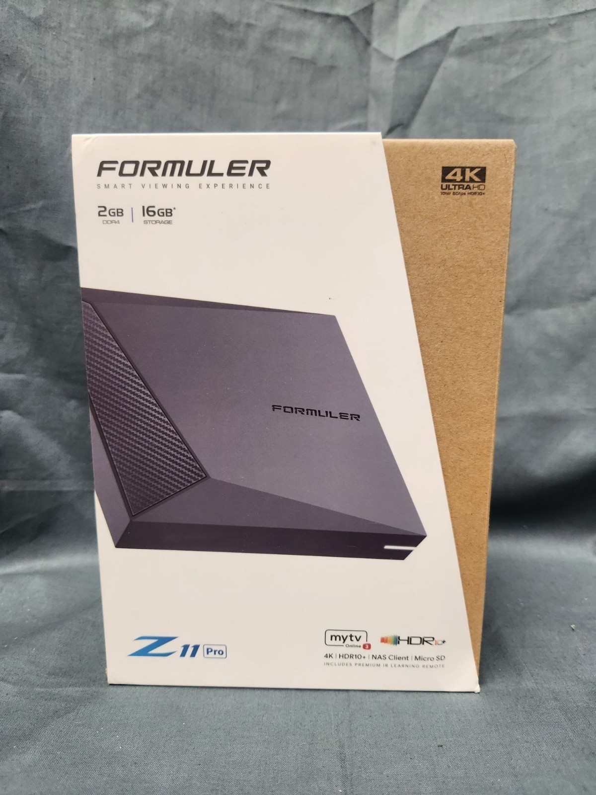 Formuler Z11 Pro 16GB 2GB Ram Android 11 4K Media Streamer Black Colored