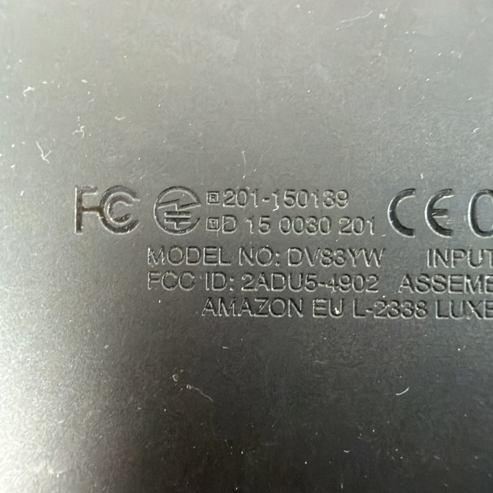 Amazon Fire TV 2nd Generation DV83YW Media Streamer