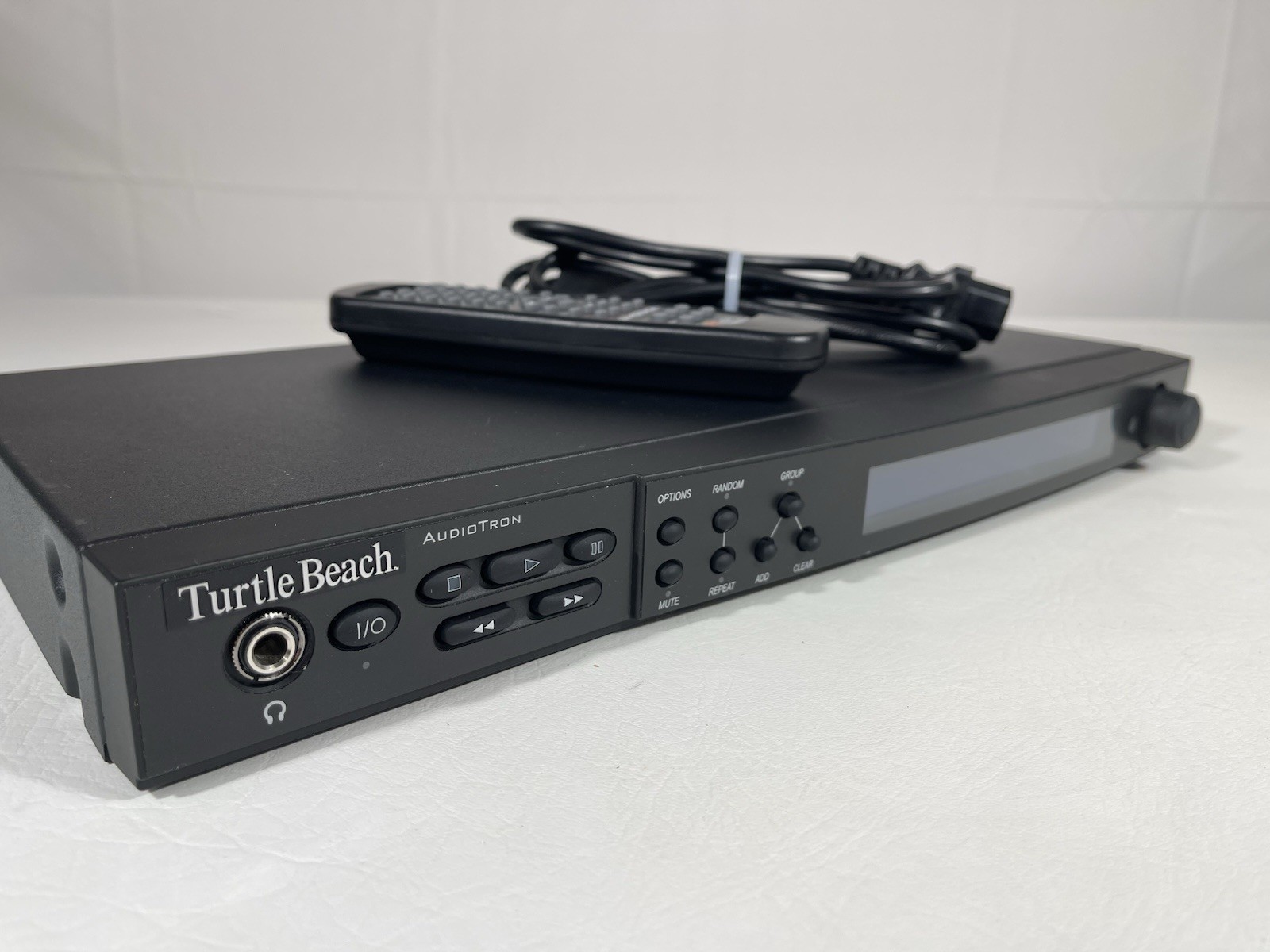 Turtle Beach Audiotron Hi-Fi Streaming Music Player TBS-3506-01E Remote – Works