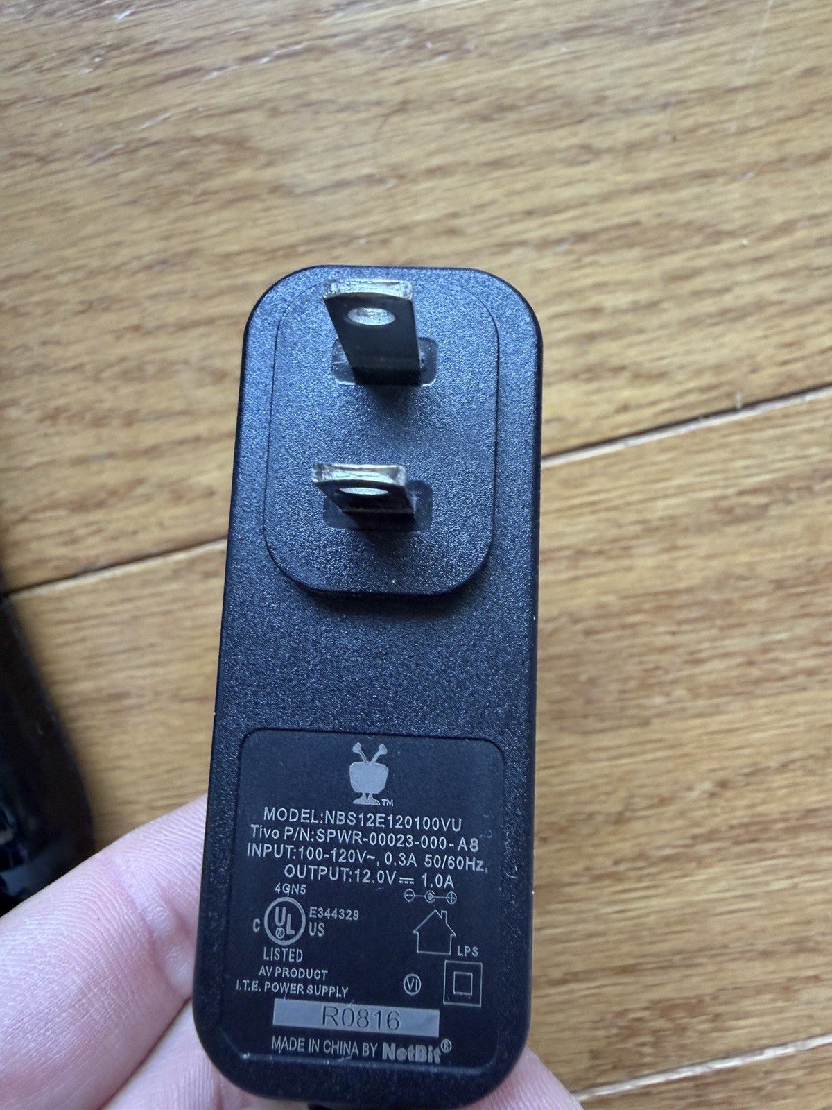 TiVo Mini TCDA93000 Box Black Media Streamer with Remote Power Adapter Used